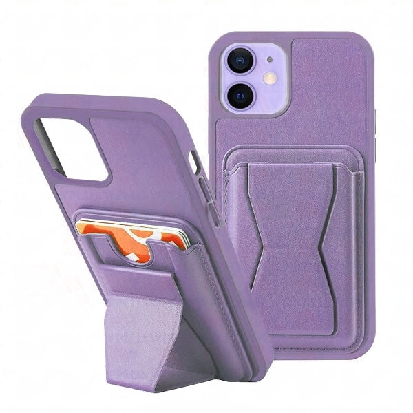 Étui portefeuille avec porte-cartes et béquille pour iPhone 12/12 Pro Étui portefeuille avec porte-cartes et béquille pour iPhone 12/12 Pro